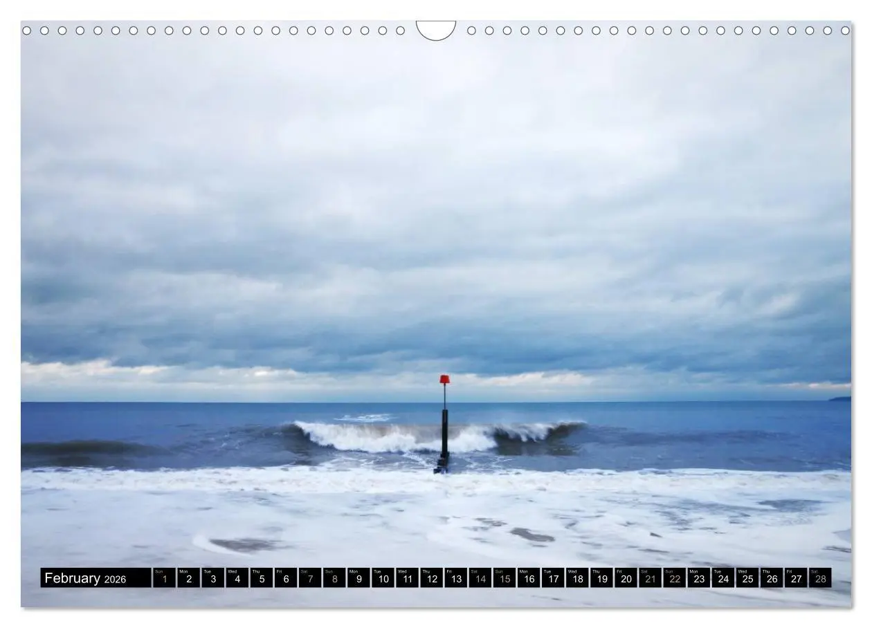Bild: 9783516577129 | COAST - Photographs of the British Coast (Wall Calendar 2026 DIN A3...